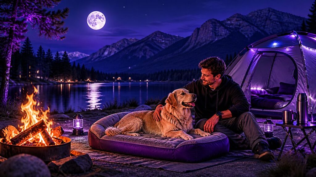 Hundebett Camping
