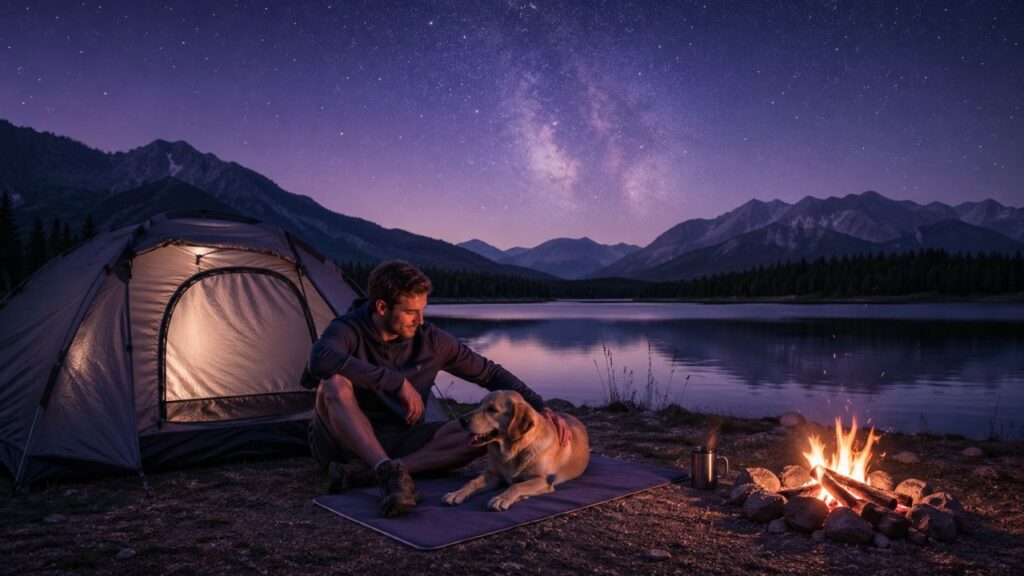 Hunde Kühlmatte Camping