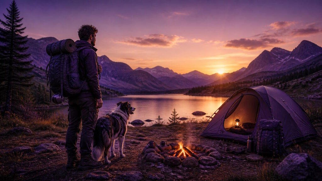 Outdoor Aktivitäten mit Hund
